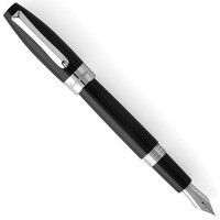Пір'яна ручка Montegrappa Fortuna Black Resin Palladium