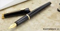 Пір'яна ручка Waterman Hemisphere Black GT 12 053