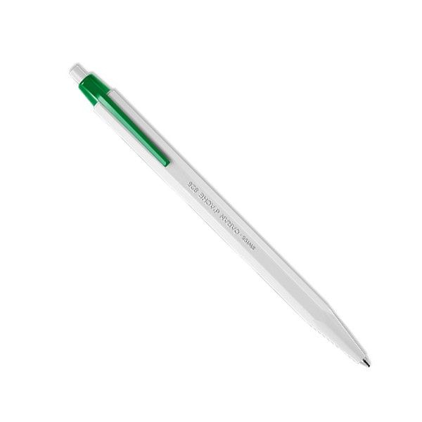 Кулькова ручка Caran d'Ache 825 Eco із зеленою кліпсою