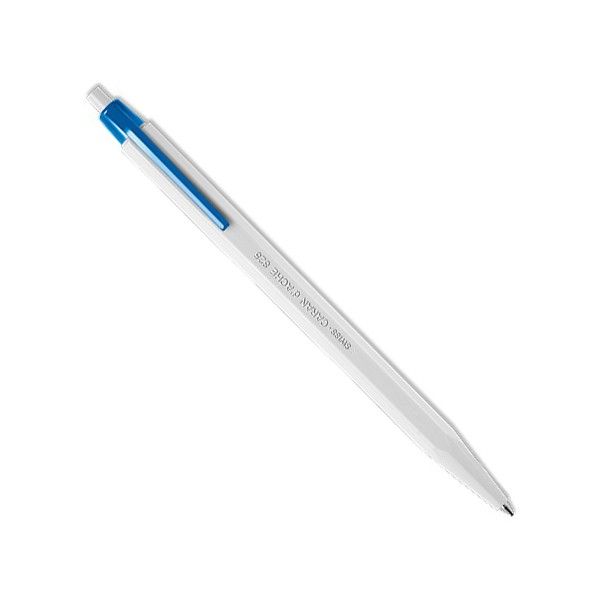 Кулькова ручка Caran d'Ache 825 Eco з синьою кліпсою