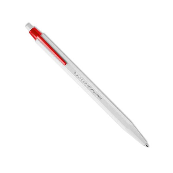 Кулькова ручка Caran d'Ache 825 Eco з червоною кліпсою