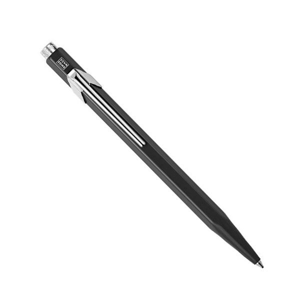 Кулькова ручка Caran d'Ache 849 Classic чорна з чорним чорнилом 849.028