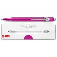 Кулькова ручка Caran d'Ache 849 Popline Metallic Violet фіолетова 849.850