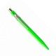 Фото Кулькова ручка Caran d'Ache 849 Popline Fluorescent Green зелена 849.730