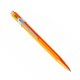 Фото Кулькова ручка Caran d'Ache 849 Popline Fluorescent Orange помаранчева 849.530