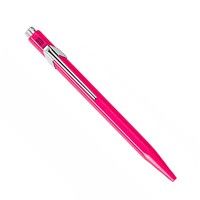 Кулькова ручка Caran d'Ache 849 Popline Fluorescent Purple пурпурна 849.590