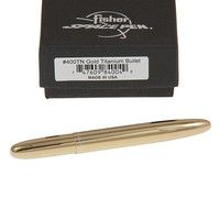 Кулькова ручка Fisher Space Pen Bullit золотистий нітрид титану 400TN 