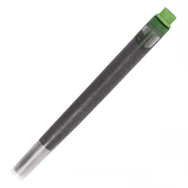 Катриджи для пір'яних ручок Parker зелені (5 шт.) Z 113