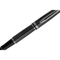 Пір'яна ручка Waterman Metallic Black Lacquer RT FP F 10 046