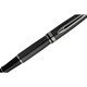 Фото Пір'яна ручка Waterman Metallic Black Lacquer RT FP F 10 046