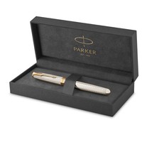 Пір'яна ручка Parker SONNET 17 Silver Mistral GT FP18 F