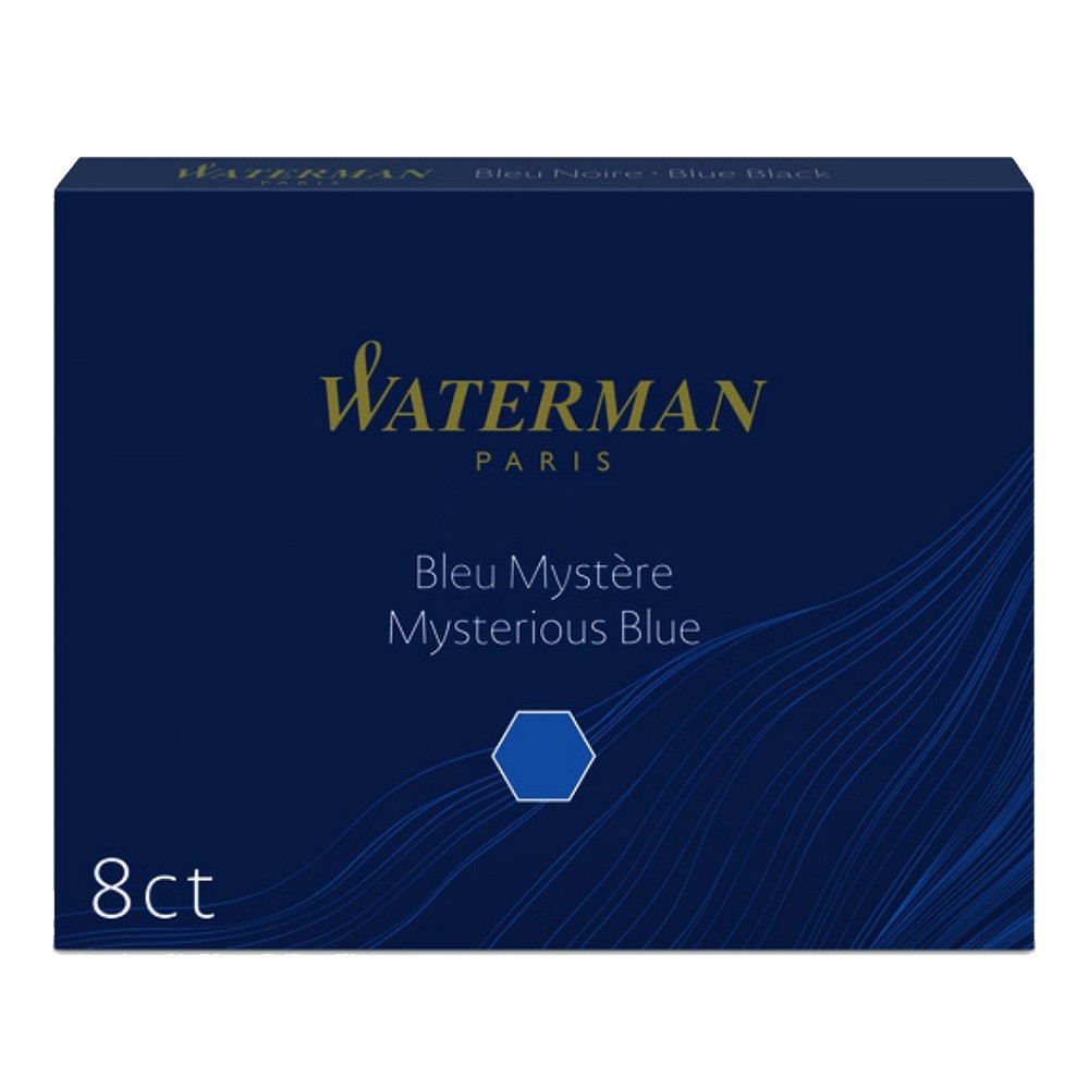 Картріджи Waterman сині 8 шт 52 007