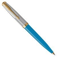 Кулькова ручка Parker 51 Premium Turquoise GT BP 56 432