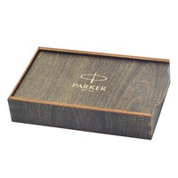 Подарунковий набір: Подарункова коробка + Кулькова ручка Parker JOTTER SS GT 16 032+PW1