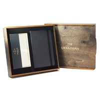 Подарункова коробка IM UKRAINIAN для ручки Parker та блокнота Moleskine PW-3