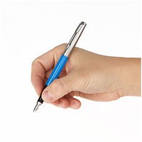 Пір'яна ручка Parker Jotter 17 Plastic Blue CT FP M 15 116