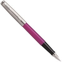 Пір'яна ручка Parker Jotter 17 Plastic Pink CT FP M 15 516