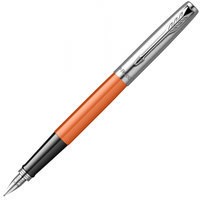 Пір'яна ручка Parker Jotter 17 Plastic Orange CT FP F 15 411