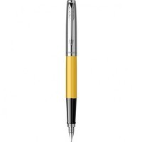 Пір'яна ручка Parker Jotter 17 Plastic Yellow CT FP F 15 311