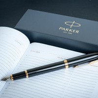 Пір'яна ручка Parker IM 17 Black GT FP F 22 011