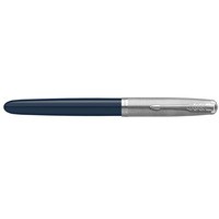 Ручка пір'яна Parker 51 Midnight Blue CT FP F 55 211