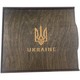 Фото Подарункова коробка UKRAINE для ручки Parker та блокнота Moleskine PW-4