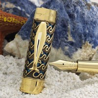 Ручка-ролер Montegrappa The Victory Of The Whale Rb ISVWLRBE