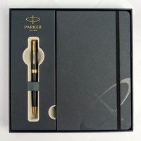 Набір Parker SONNET Matte Black Lacquer GT BP кулькова ручка + блокнот Parker 84 832b24