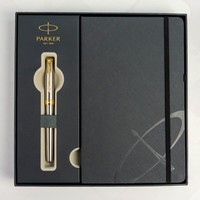 Набір Parker SONNET Stainless Steel GT FP F пір'яна ручка + блокнот Parker 84 111b24