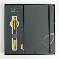 Набір Parker IM 17 Premium Black GT BP кулькова ручка + блокнот Parker 24 032b24