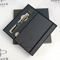 Набір Parker IM 17 Black GT RB ролер + блокнот Parker 22 022b24