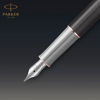 Пір'яна ручка Parker SONNET 17 Metal and Grey Lacquer PGT FP18 F
