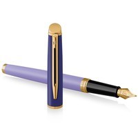Пір'яна ручка Waterman HEMISPHERE Colour Blocking Purple GT FP F 12 580
