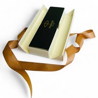 Подарункова упаковка зі стрічкою для ручок Parker айвері PK-GIFT-IVORY