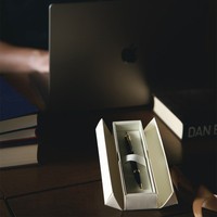 Подарункова упаковка зі стрічкою для ручок Parker айвері PK-GIFT-IVORY