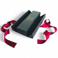 Подарункова упаковка зі стрічкою для ручок Parker чорна PK-GIFT-BLACK