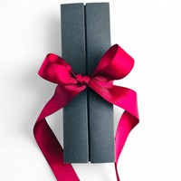 Подарункова упаковка зі стрічкою для ручок Parker чорна PK-GIFT-BLACK