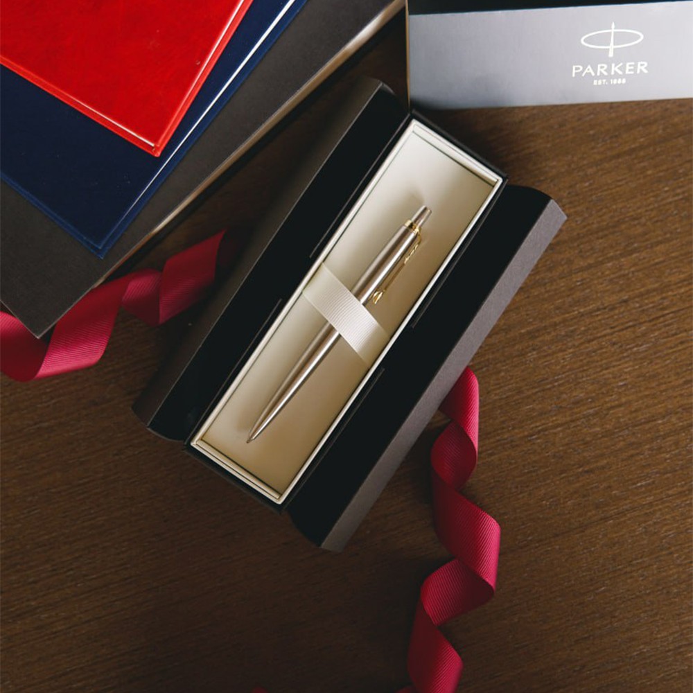 Подарункова упаковка зі стрічкою для ручок Parker чорна PK-GIFT-BLACK