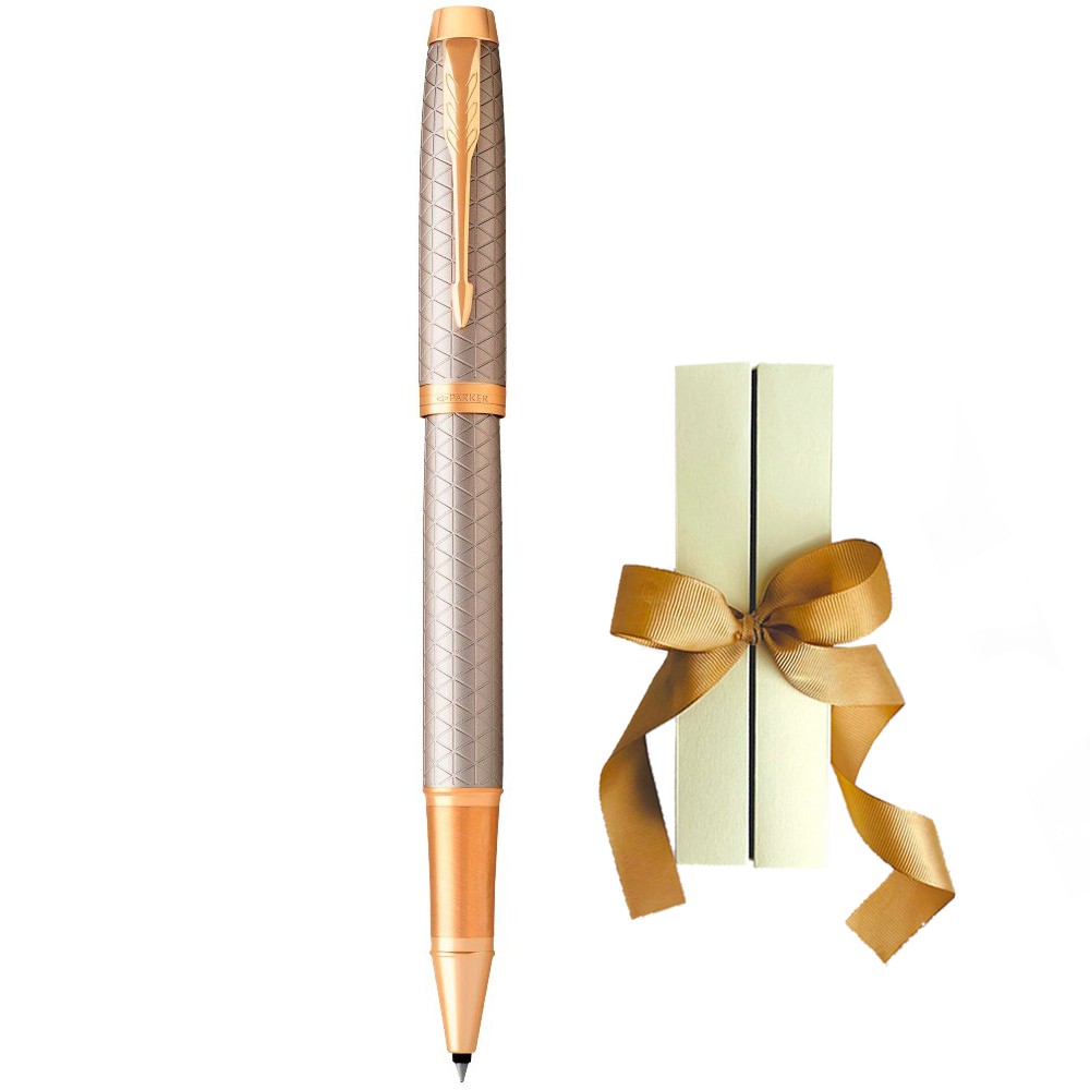 Ручка-ролер Parker IM 17 Premium Warm Silver GT 24 122